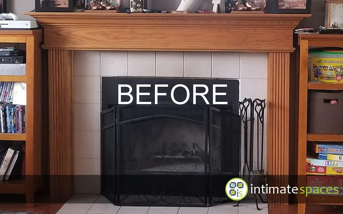 Indoor Project: Fireplace and bar reno