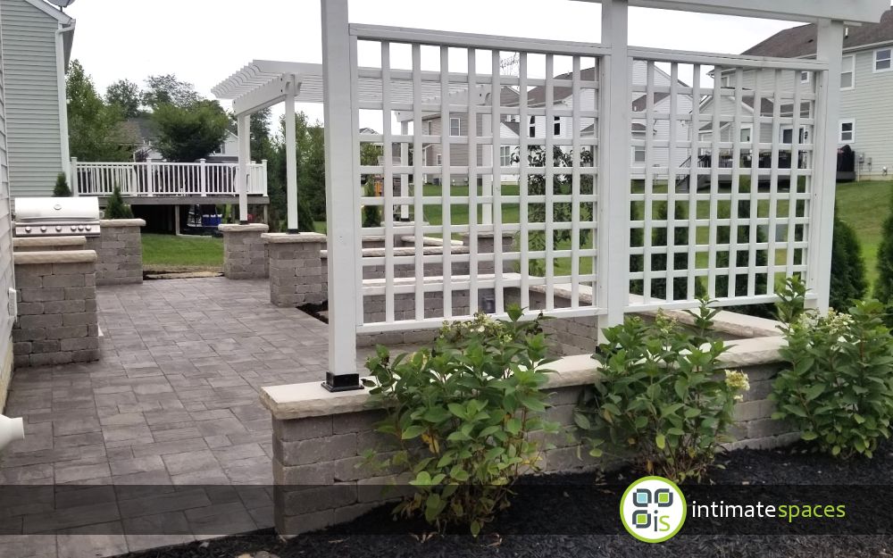 Outdoor Project: Patio, grill island, pergola, arbor