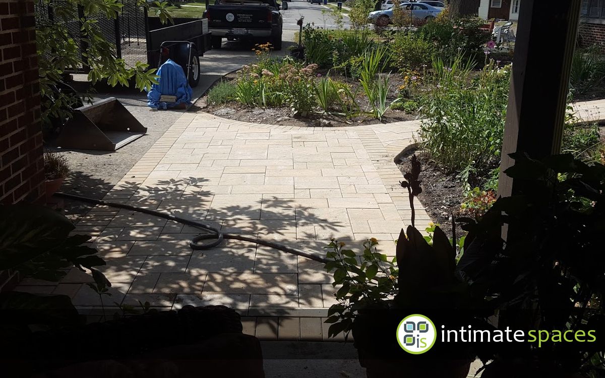 Outdoor Project: Patio, sidewalk, wall