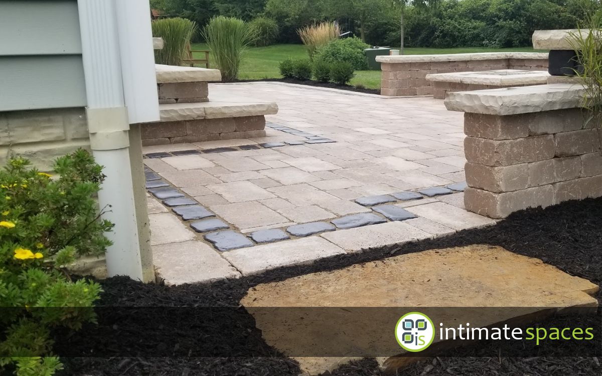 Outdoor Living: Paver Patio, trellis, landscaping