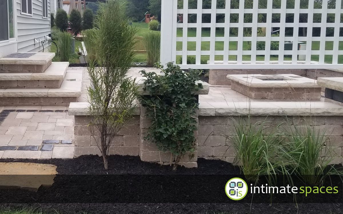 Outdoor Living: Paver Patio, trellis, landscaping