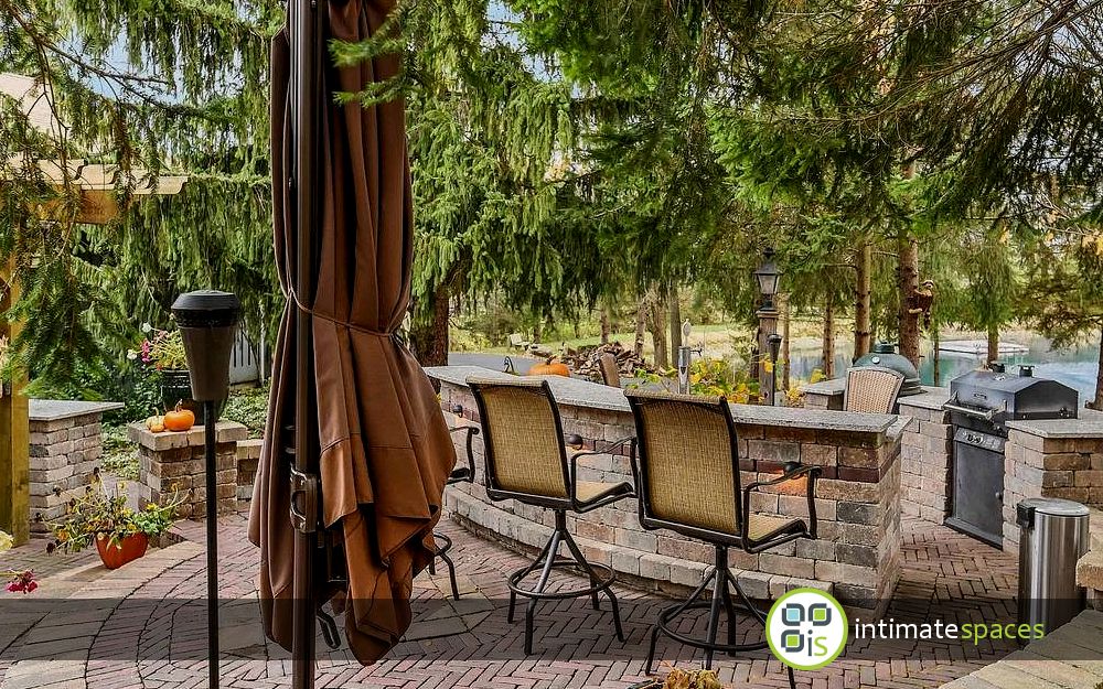 Outdoor Project: Patio, kegerator, bar, grill island